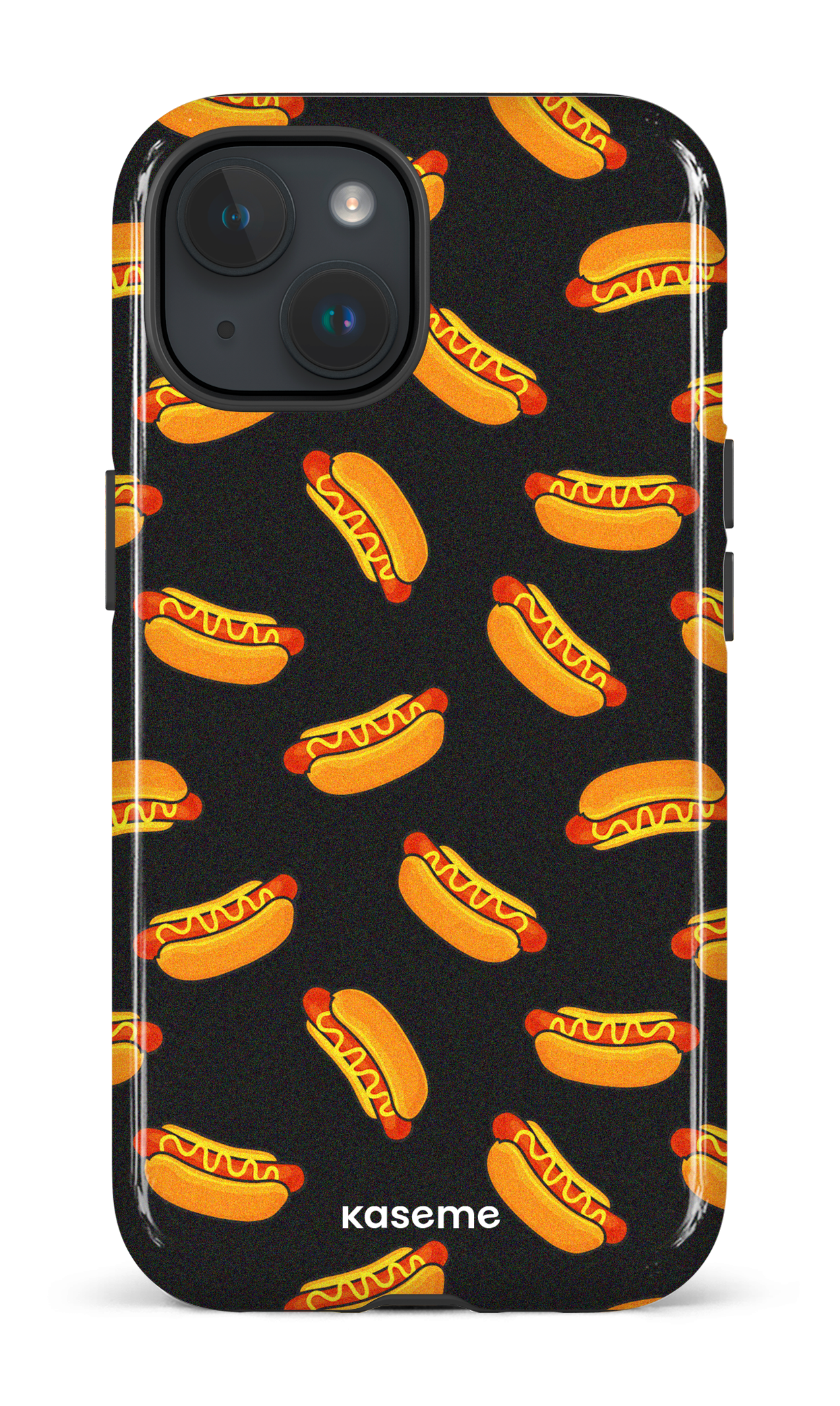 iPhone 15 Tough (Gloss) Steam Black -