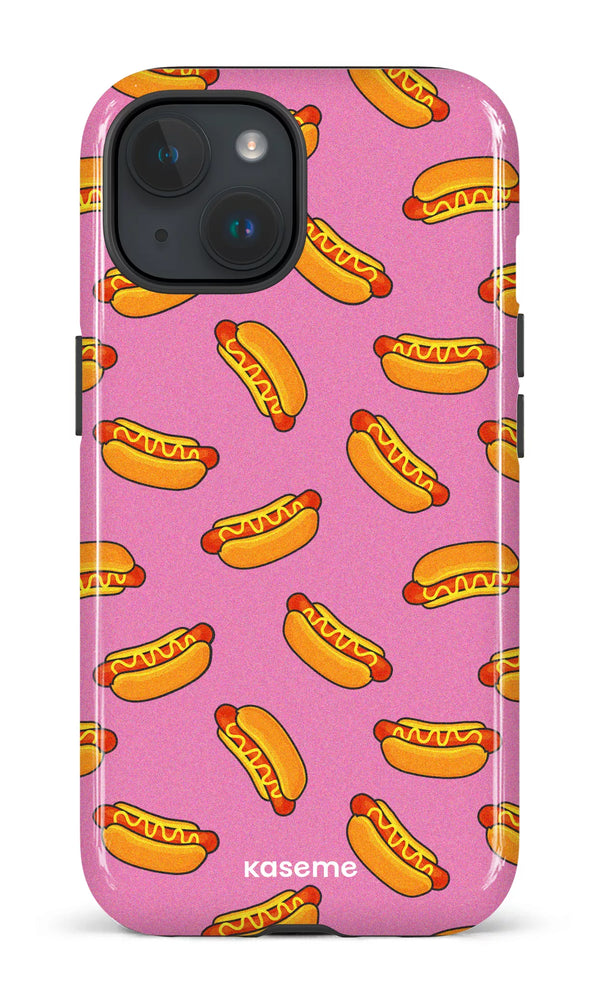 iPhone 15 Tough (Gloss) Steam Pink -