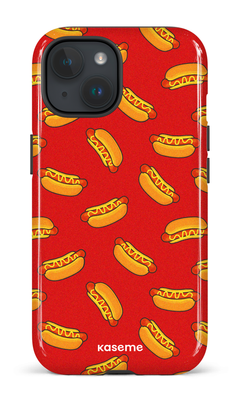 iPhone 15 Tough (Gloss) Steam Red -