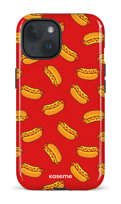 iPhone 15 Tough (Gloss) Steam Red -
