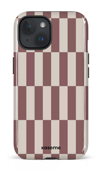 iPhone 15 Tough (Gloss) Structured Brown -