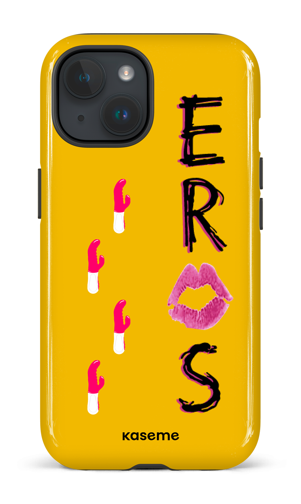 iPhone 15 Tough (Gloss) Titan par Eros et Compagnie -