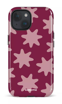 iPhone 15 Tough (Gloss) Unframed Burgundy -