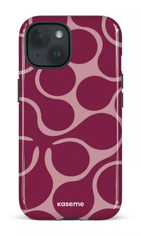 iPhone 15 Tough (Gloss) Unscripted Burgundy -