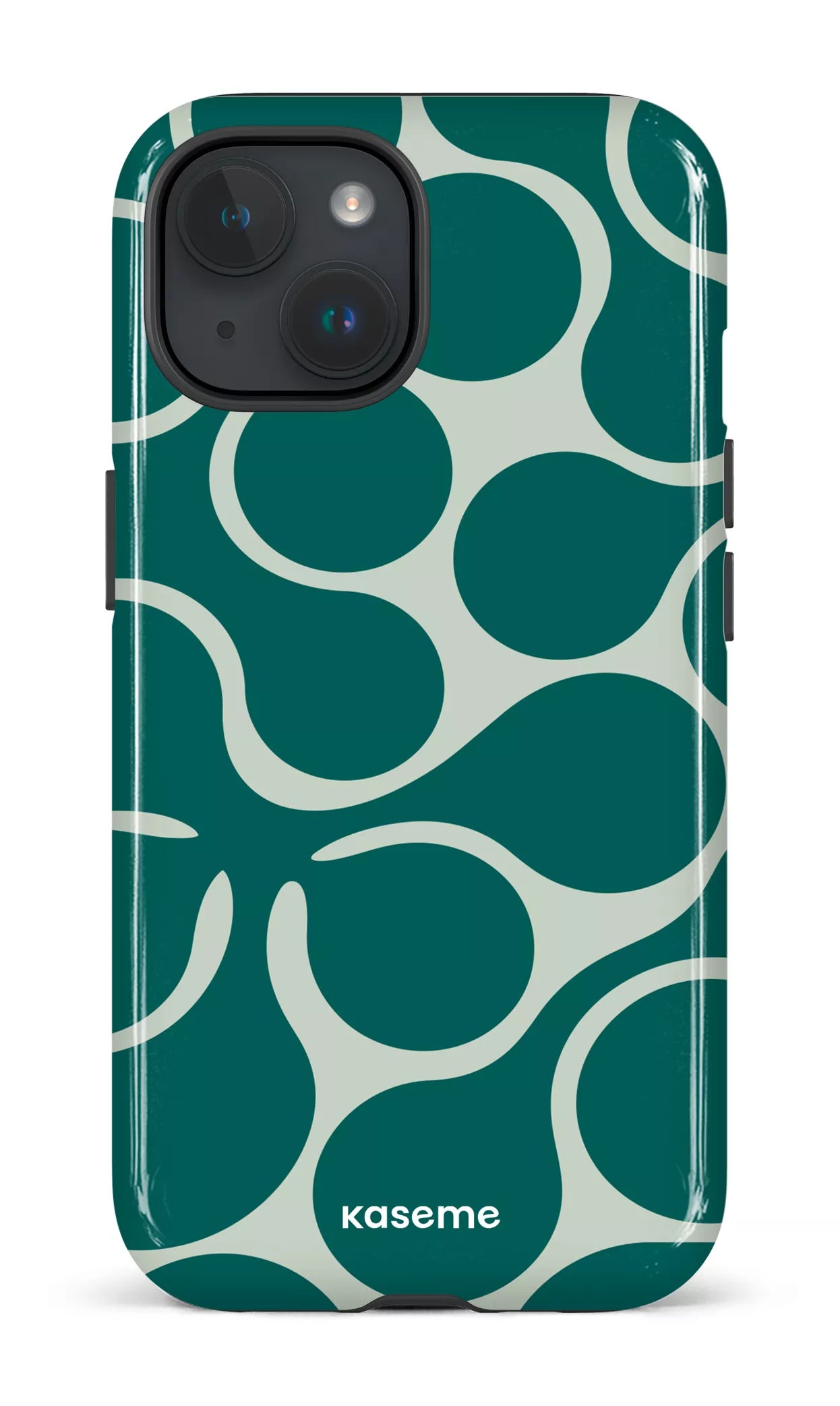 iPhone 15 Tough (Gloss) Unscripted Green -