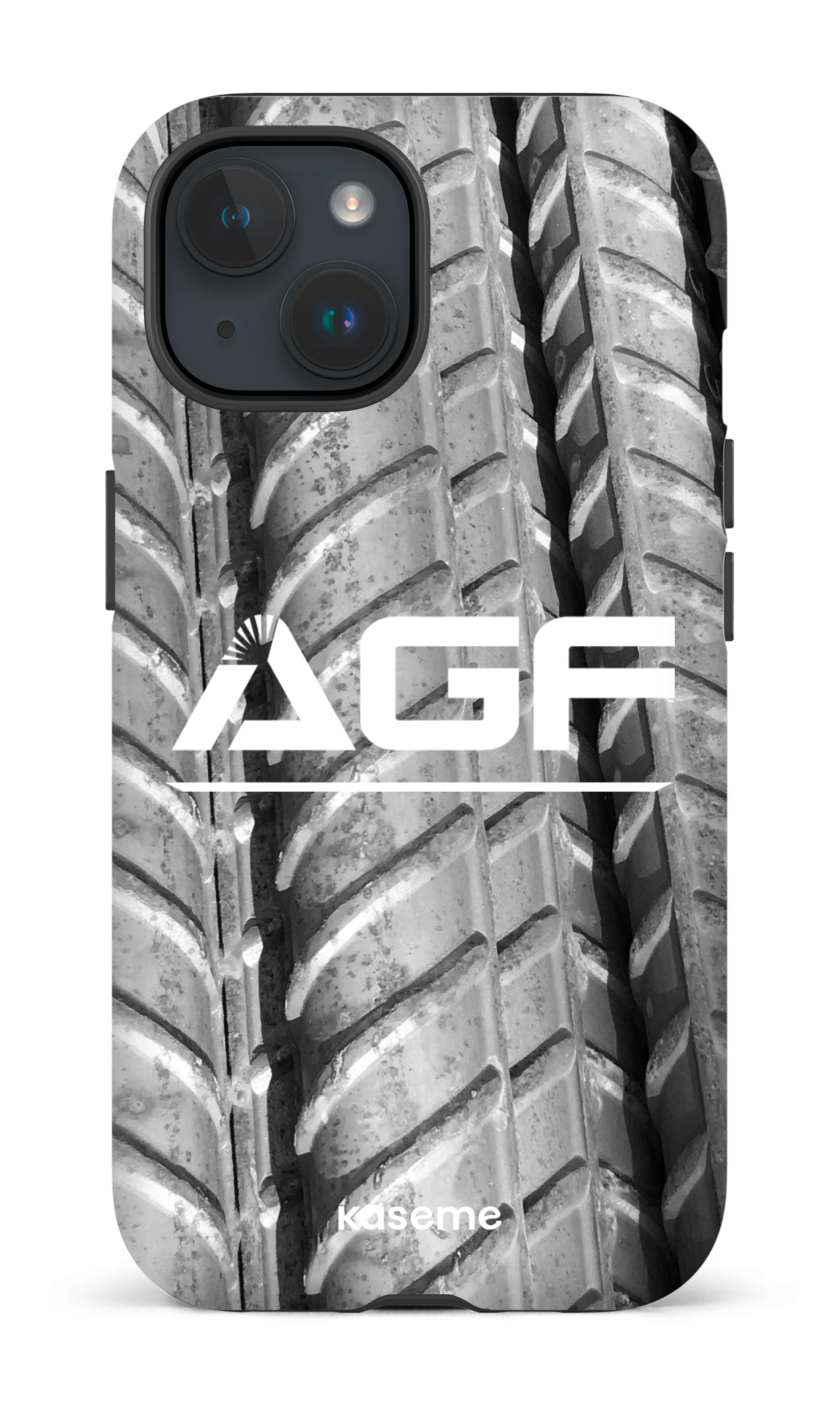 iPhone 15 Tough (Matte) AGF N&B -