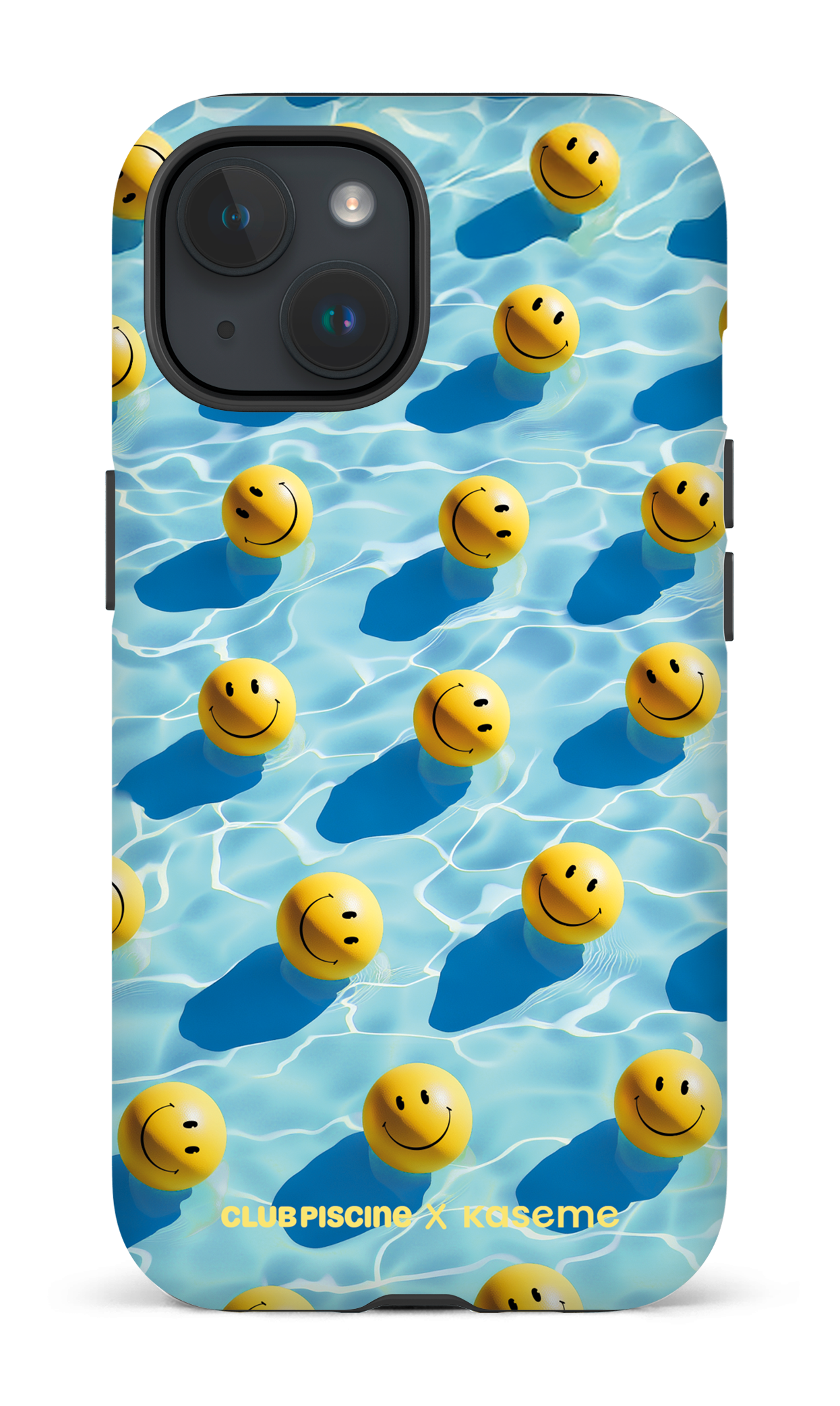 iPhone 15 Tough (Matte) Ballon par Club Piscine -