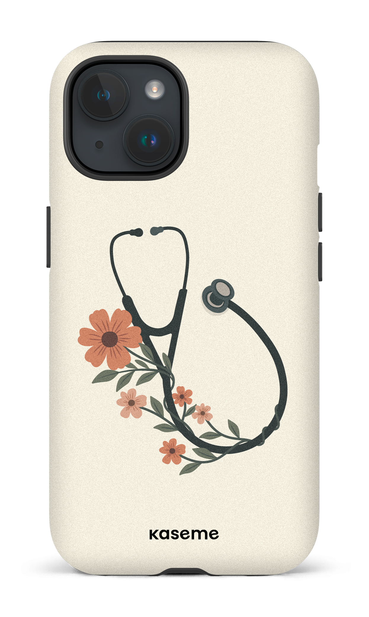 iPhone 15 Tough (Matte) Blossom Beat Beige -