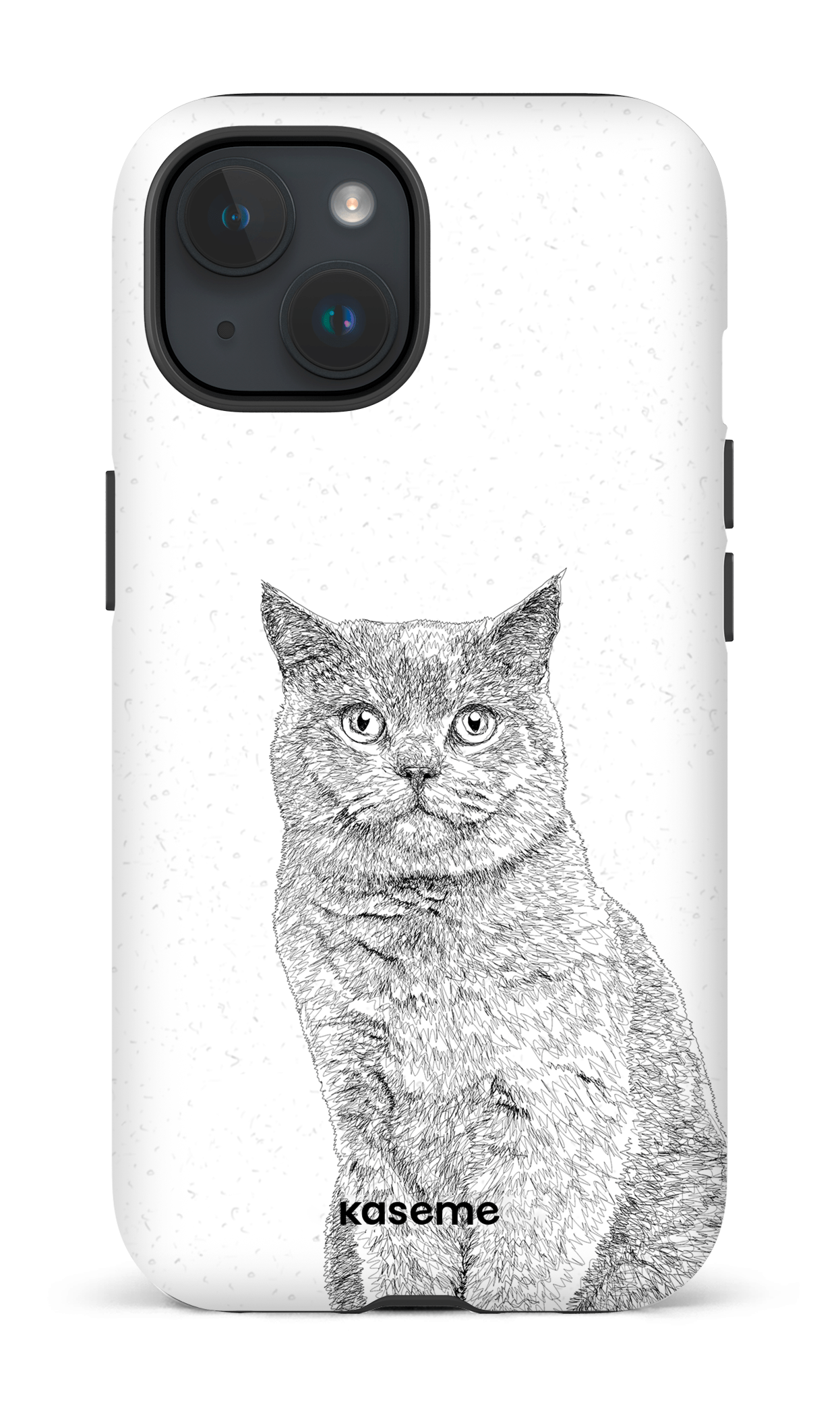 iPhone 15 Tough (Matte) British Short Hair -