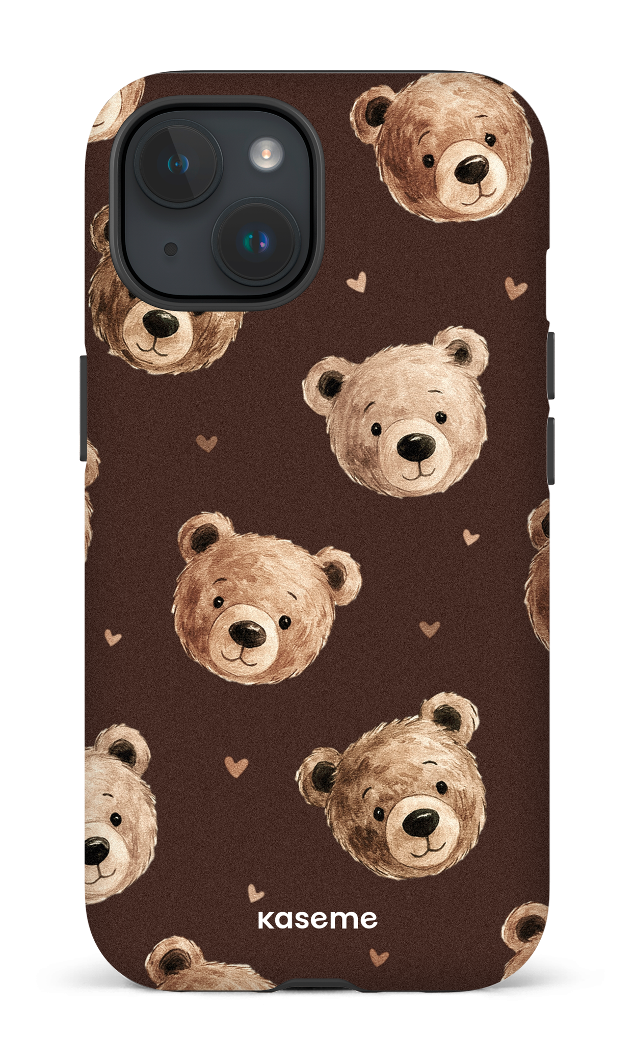 iPhone 15 Tough (Matte) Cubbie Brown -