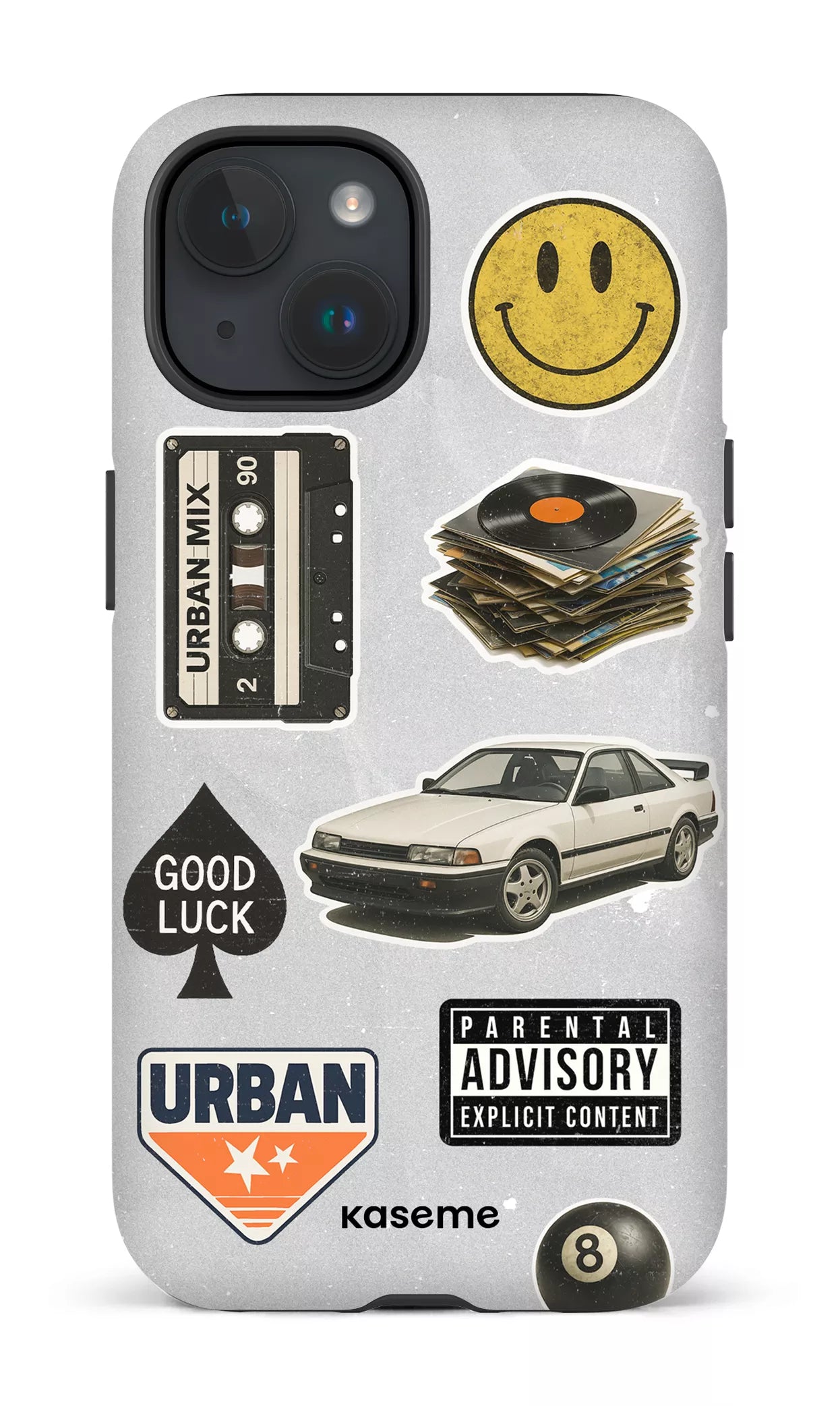 iPhone 15 Tough (Matte) Downtown -