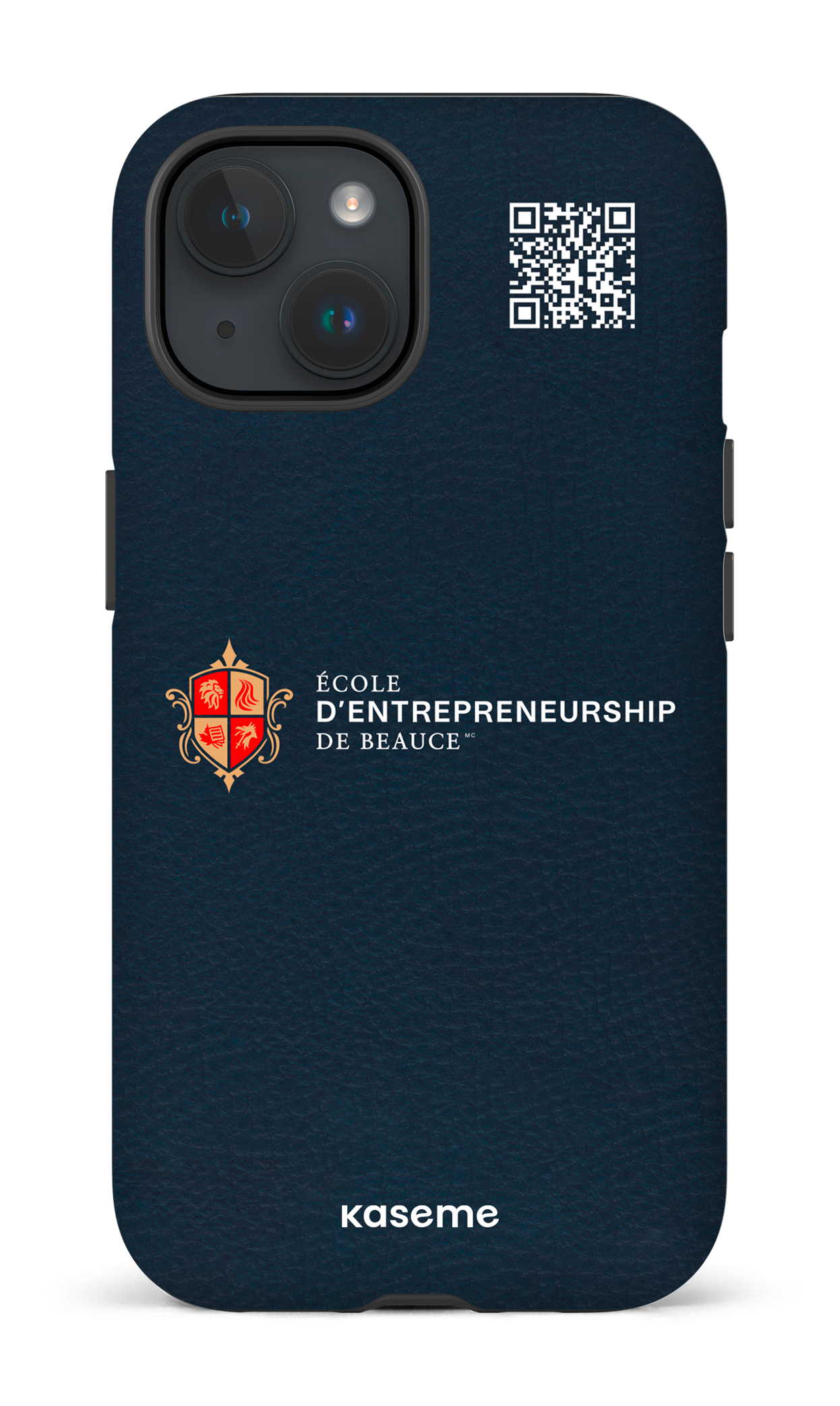 iPhone 15 Tough (Matte) EEB Bleu QR -