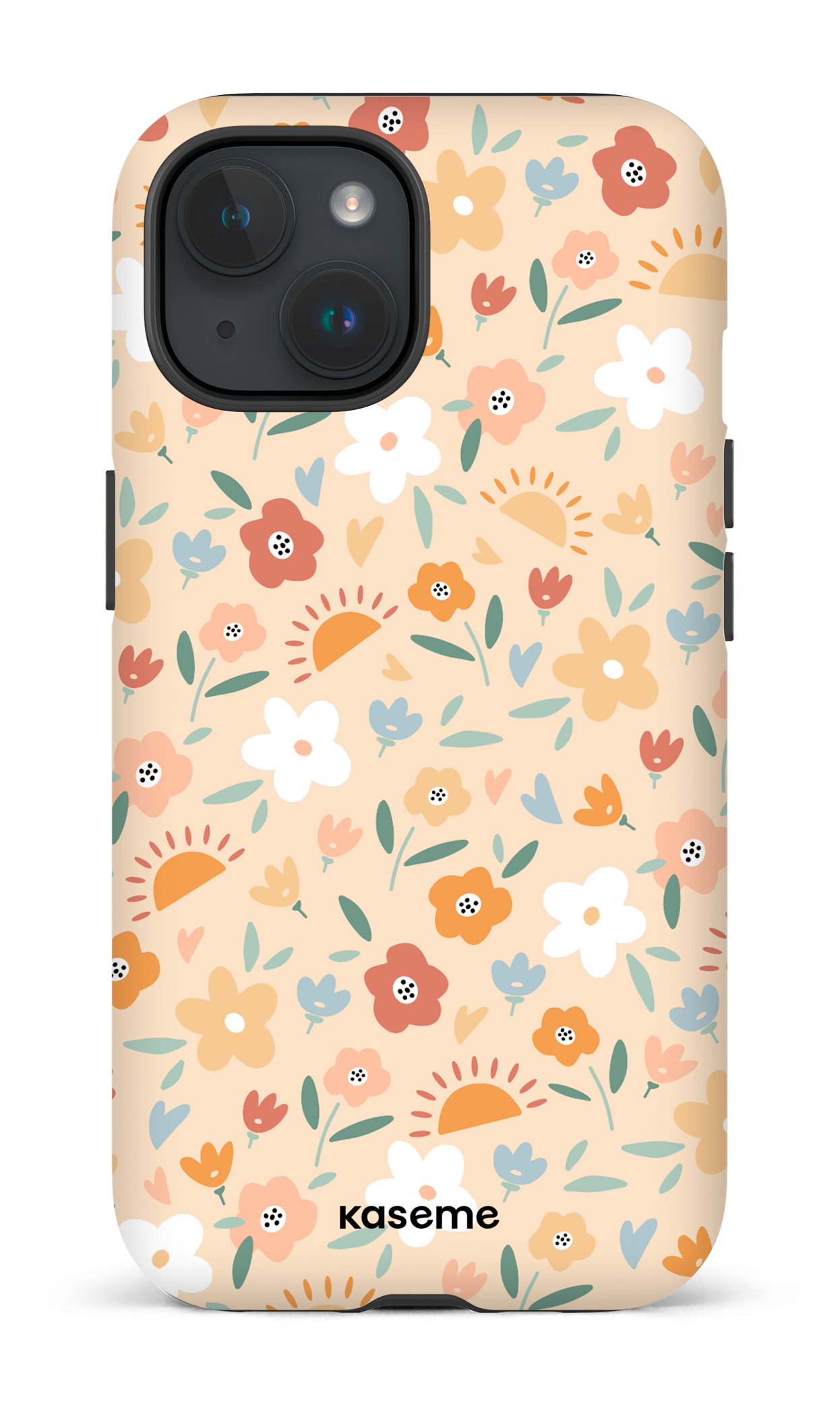 iPhone 15 Tough (Matte) Endless summer orange -