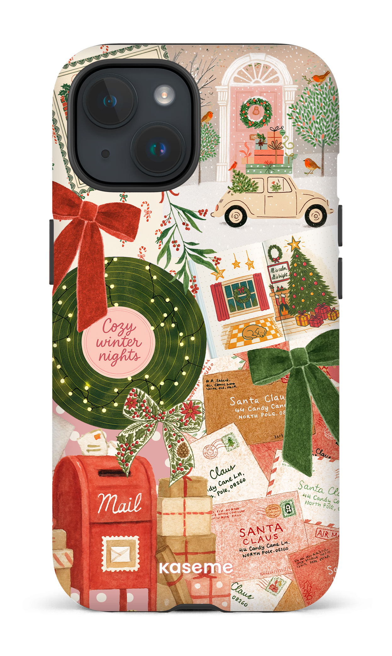 iPhone 15 Tough (Matte) Merry Mail -