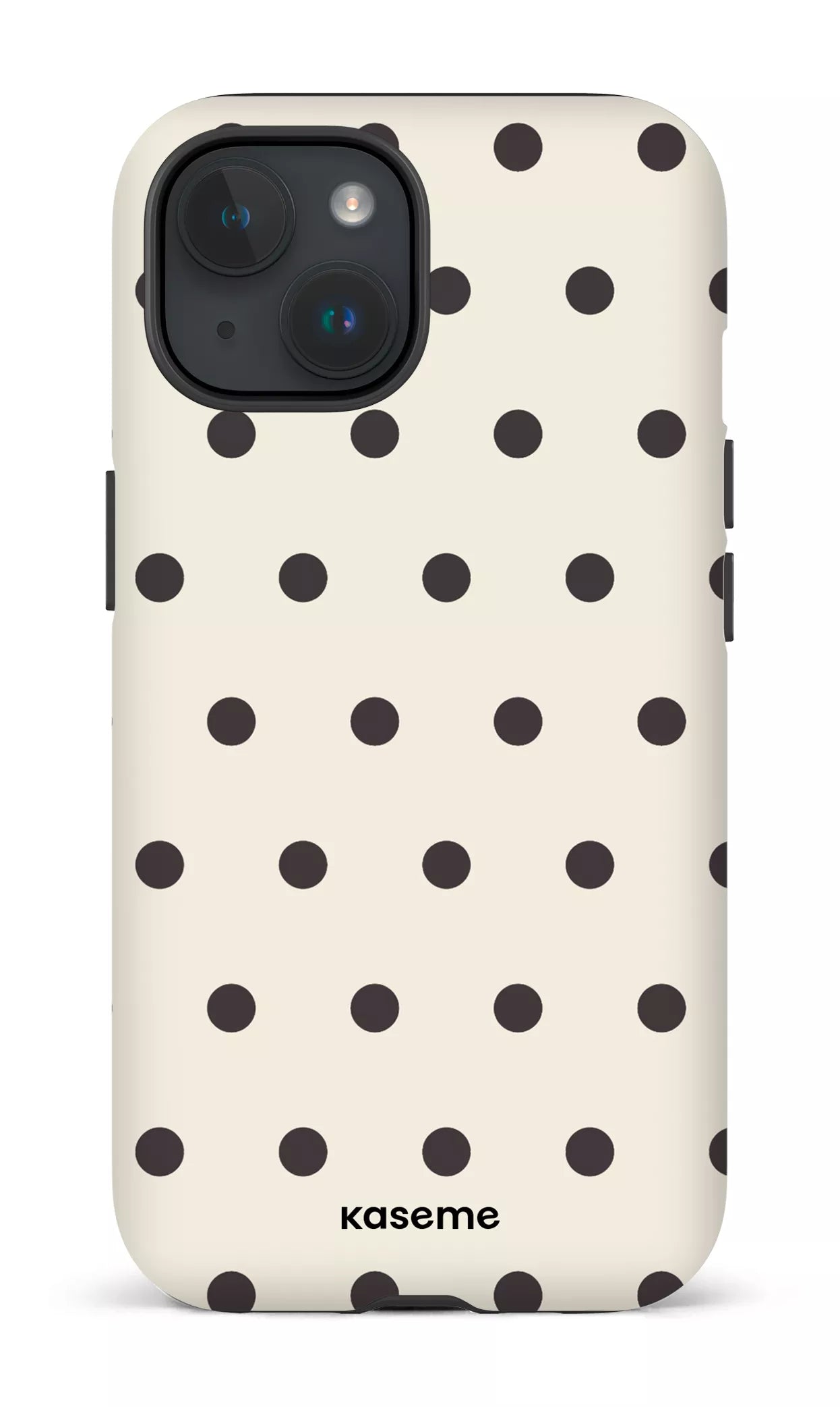 iPhone 15 Tough (Matte) Polka -