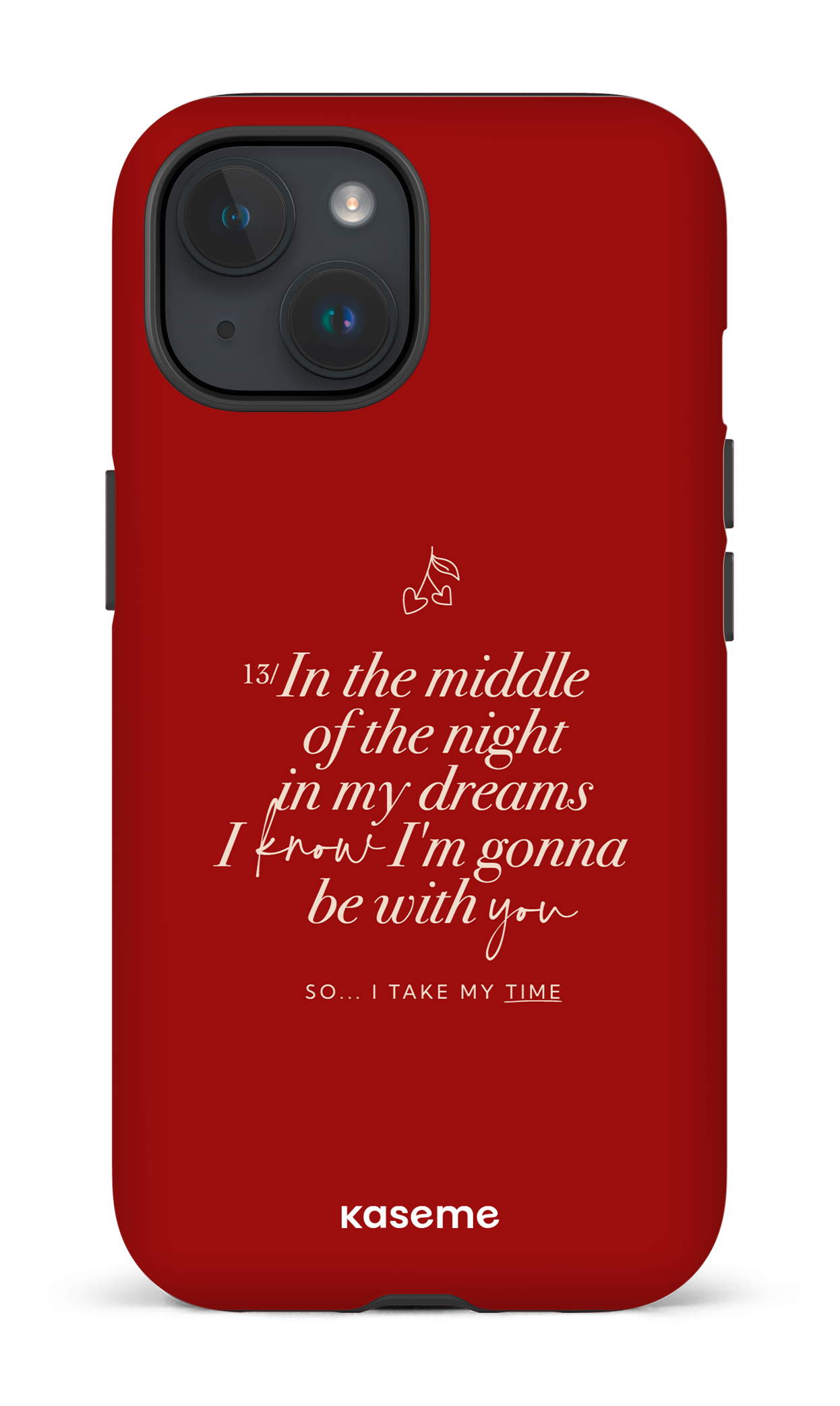 iPhone 15 Tough (Matte) Ready For It Red -