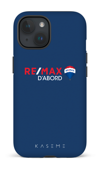 iPhone 15 Tough (Matte) Remax D'abord Bleu -