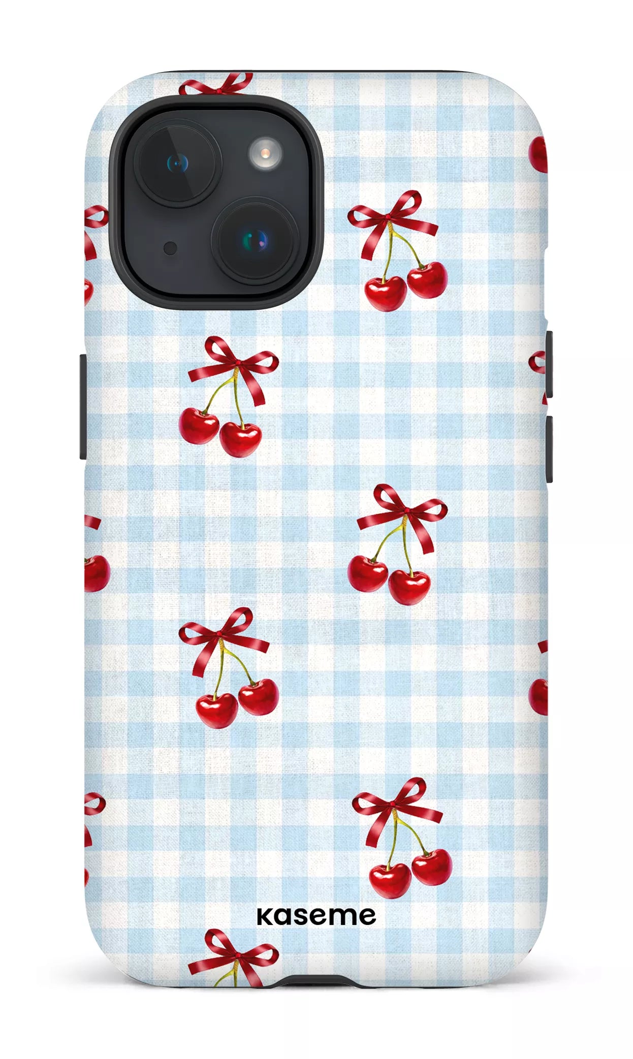 iPhone 15 Tough (Matte) Romane Blue -