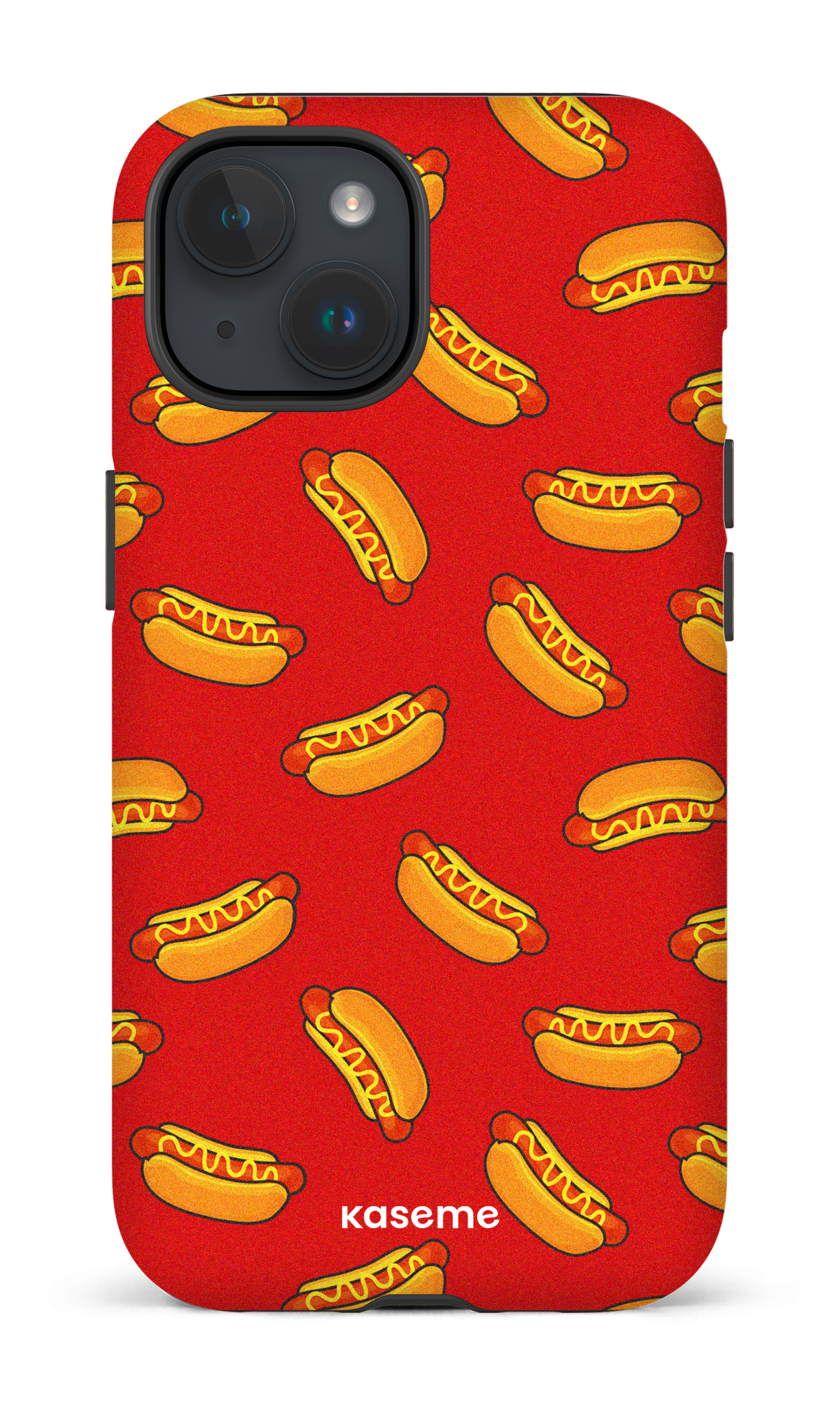 iPhone 15 Tough (Matte) Steam Red -