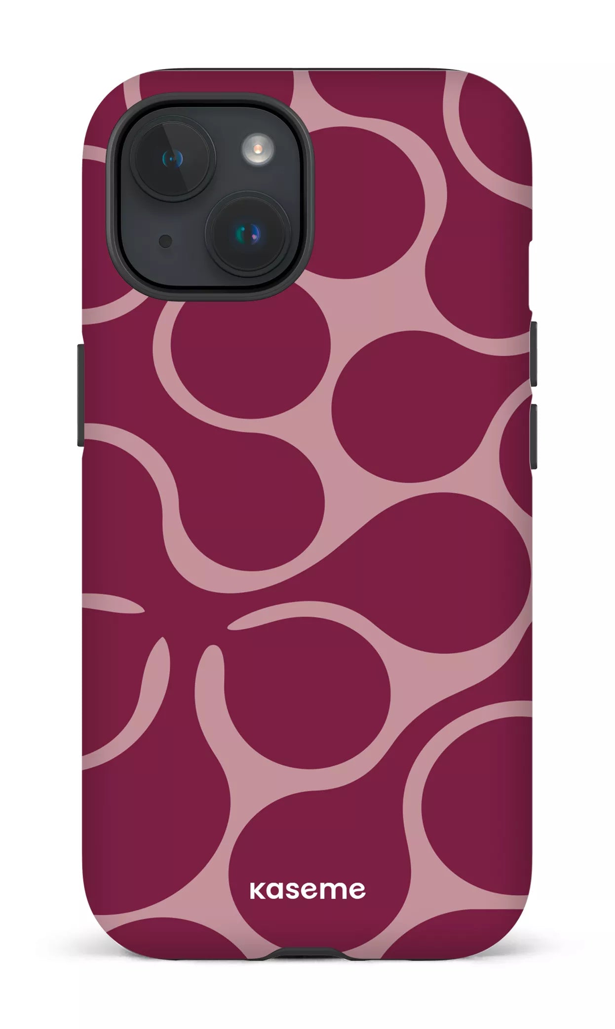 iPhone 15 Tough (Matte) Unscripted Burgundy -