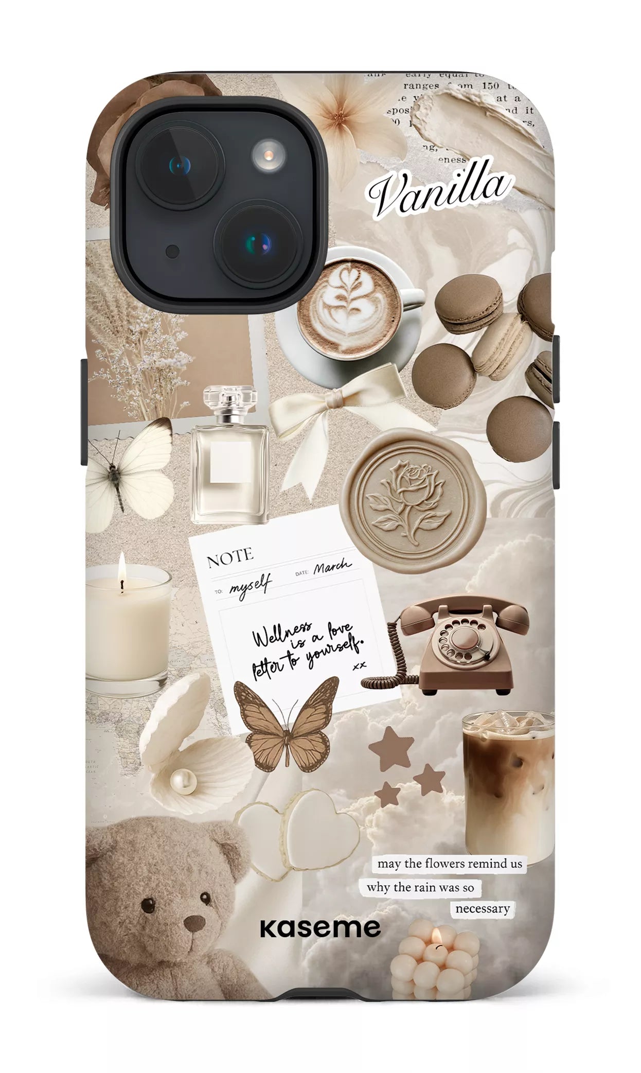 iPhone 15 Tough (Matte) Vanilla Reverie -