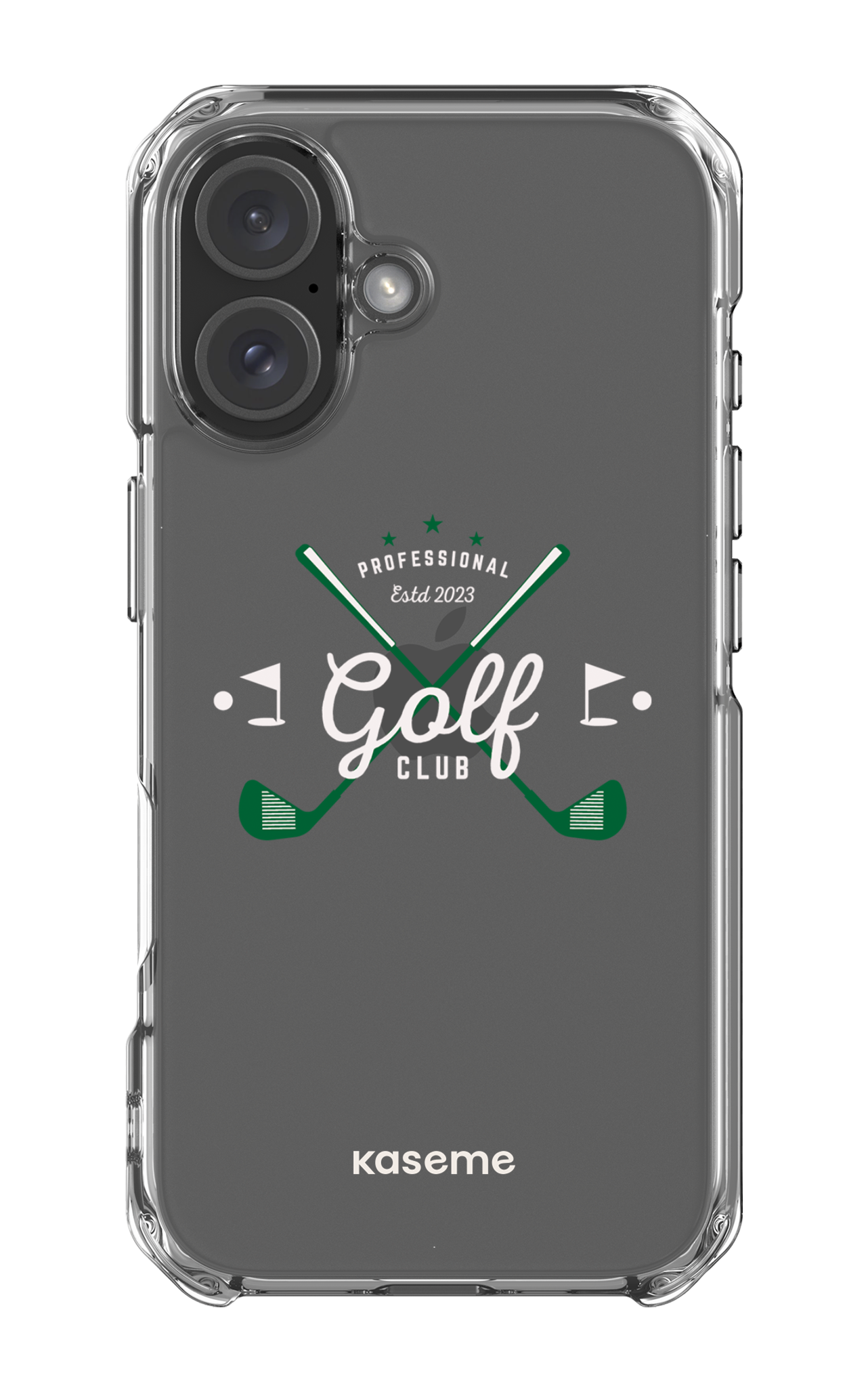 iPhone 16 Clear Case Bogey Clear Case -