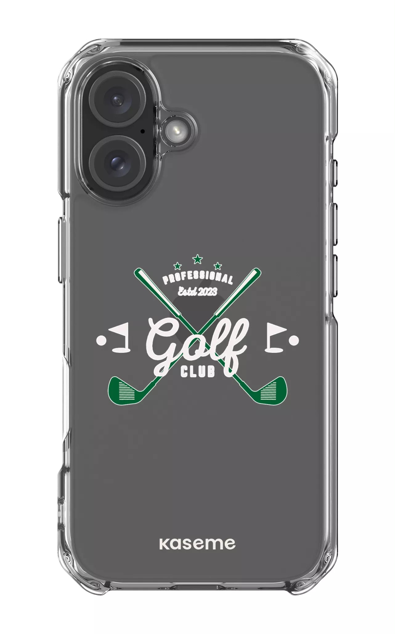 iPhone 16 Clear Case Bogey Clear Case -