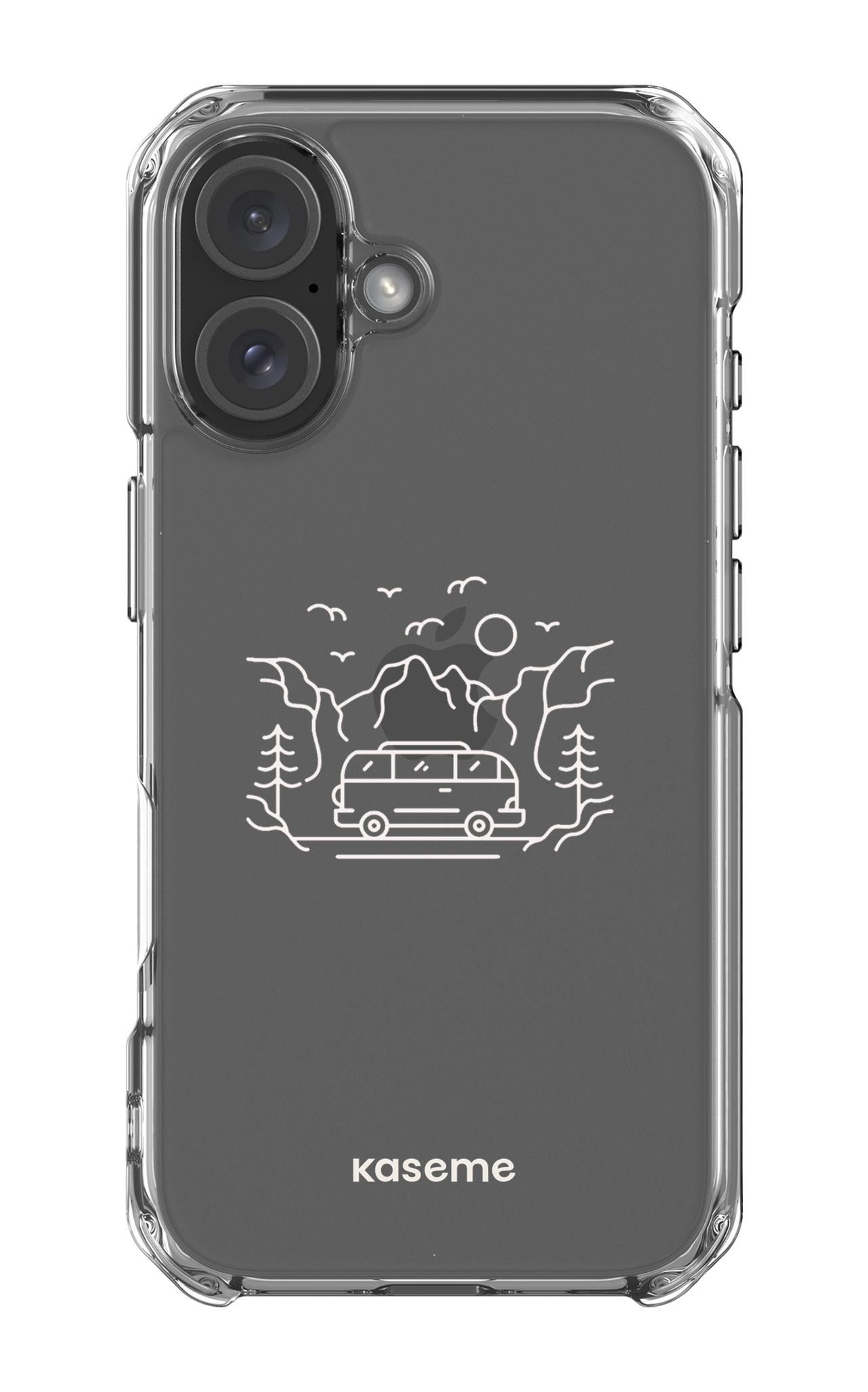 iPhone 16 Clear Case Camp Life Clear Case -