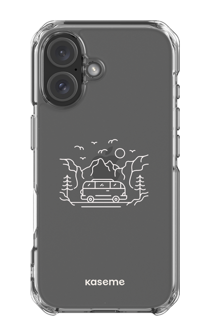 iPhone 16 Clear Case Camp Life Clear Case -