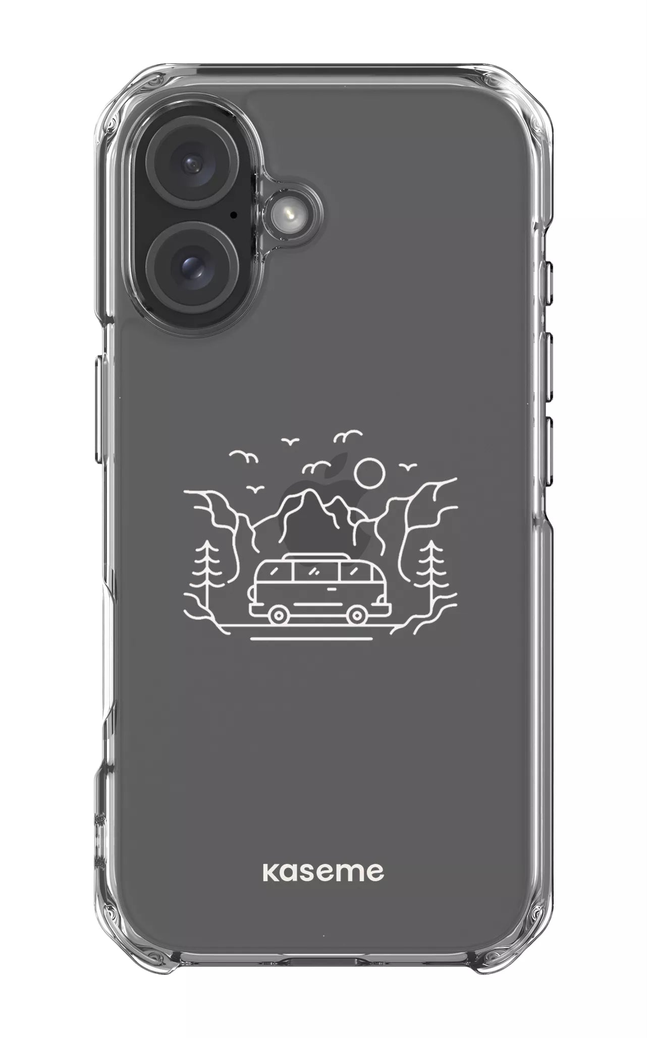 iPhone 16 Clear Case Camp Life Clear Case -