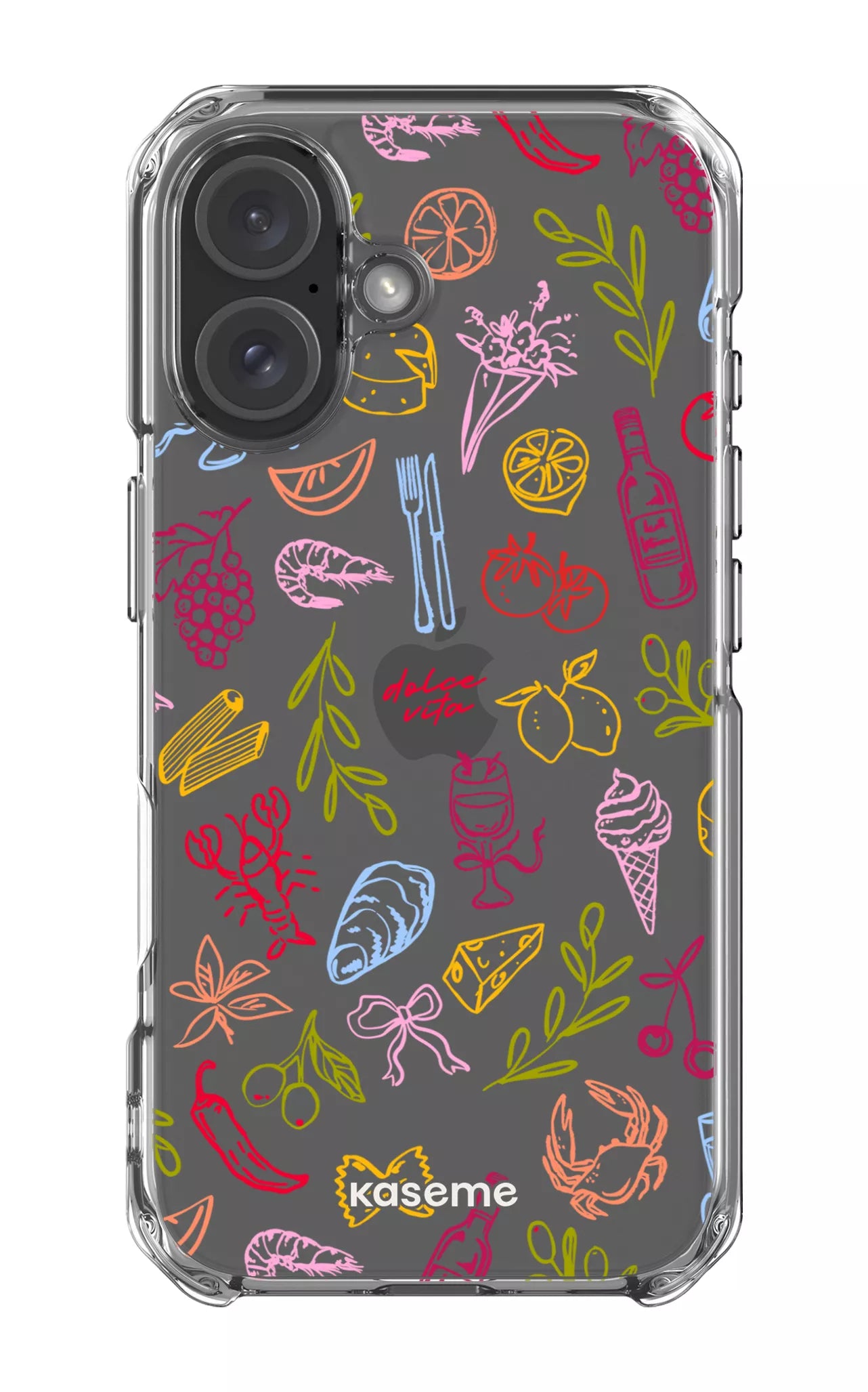iPhone 16 Clear Case Cucina Viva Clear Case -