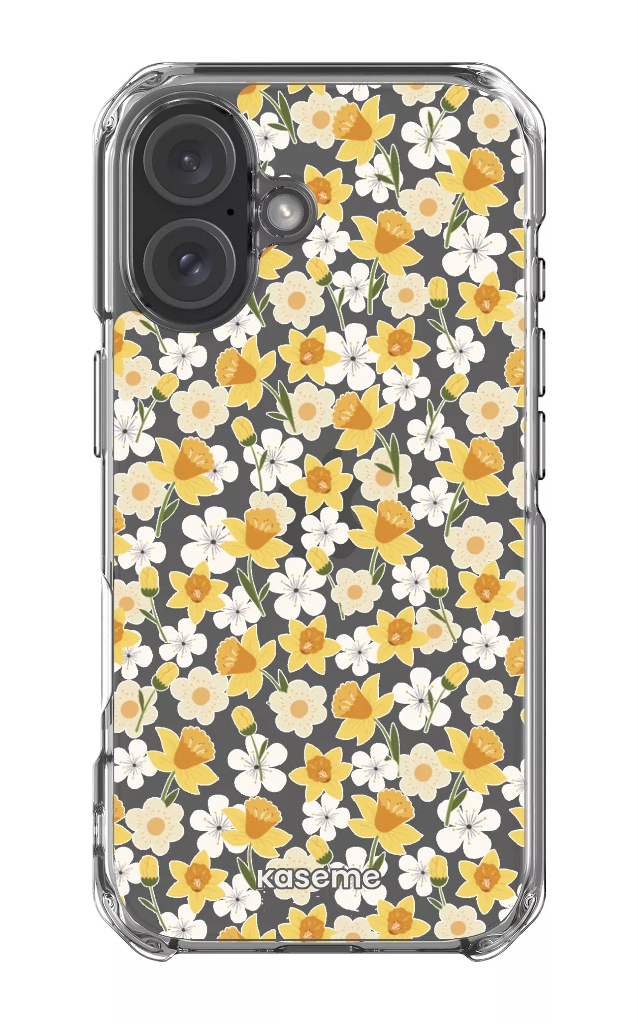 iPhone 16 Clear Case Daffodil Clear Case -