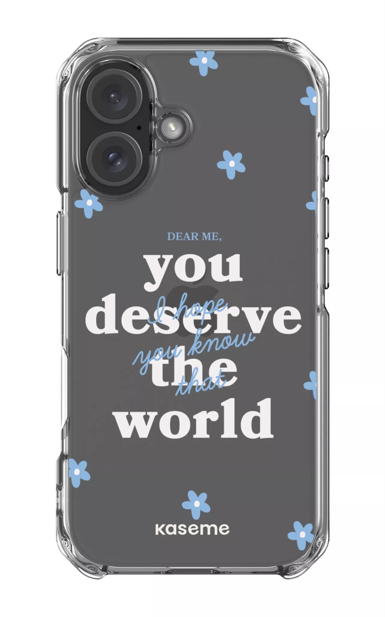 iPhone 16 Clear Case Dear Me Clear Case -