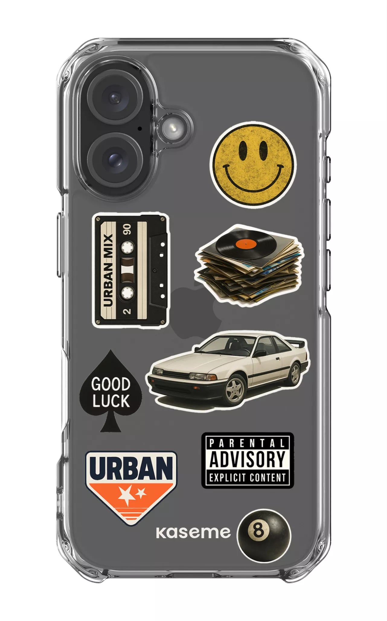 iPhone 16 Clear Case Downtown Clear Case -