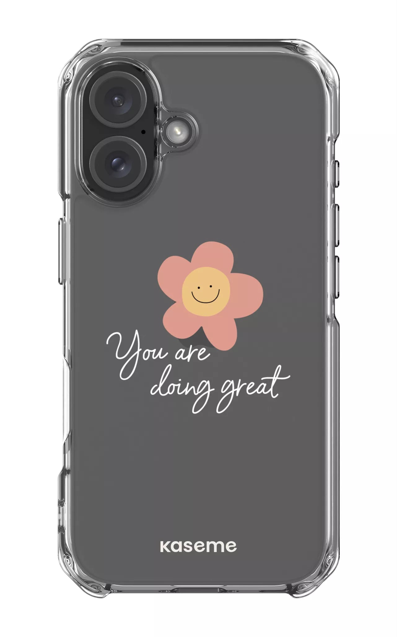 iPhone 16 Clear Case Keep going Clear Case -