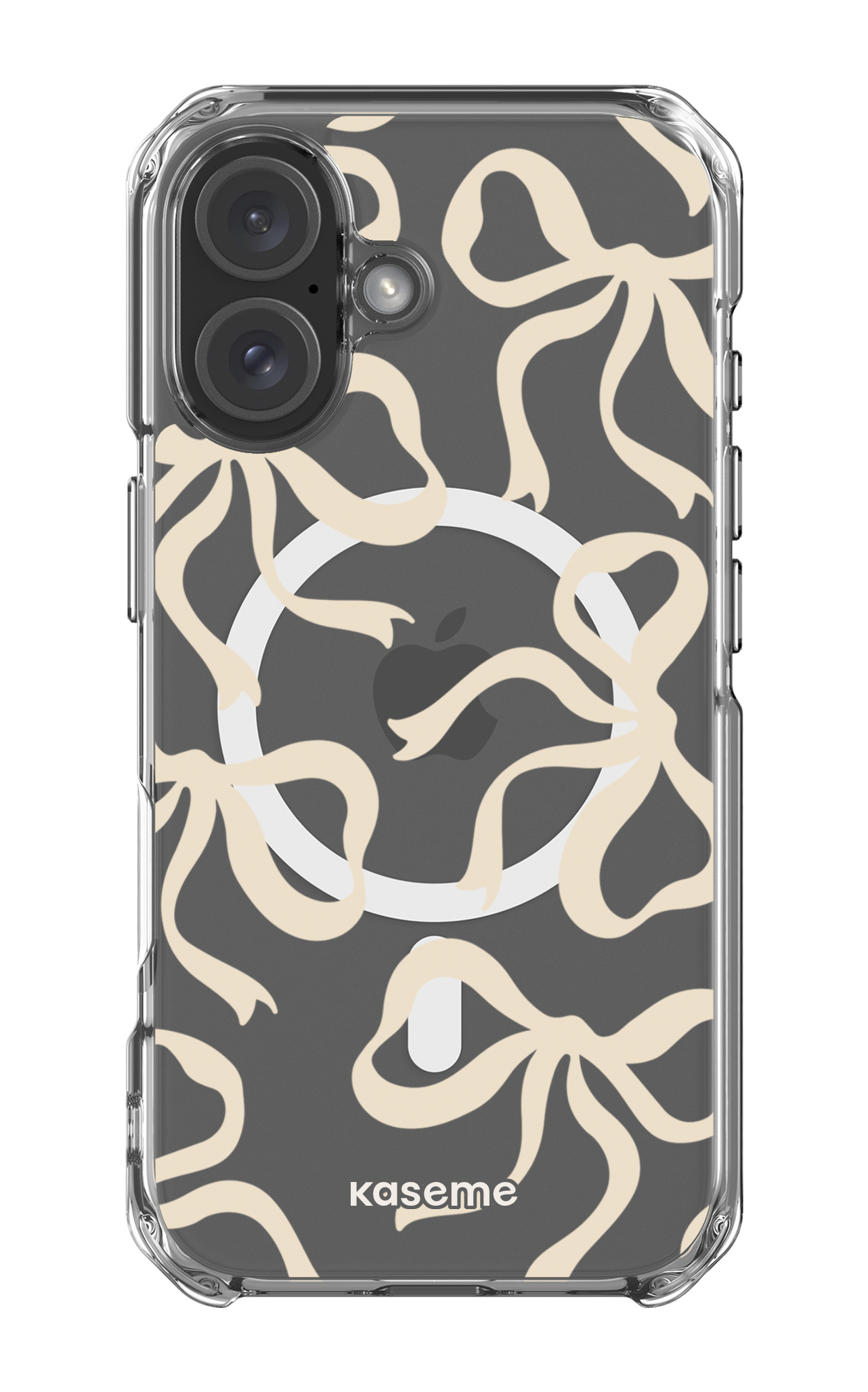 iPhone 16 Clear Case Magsafe Lace Clear Case -