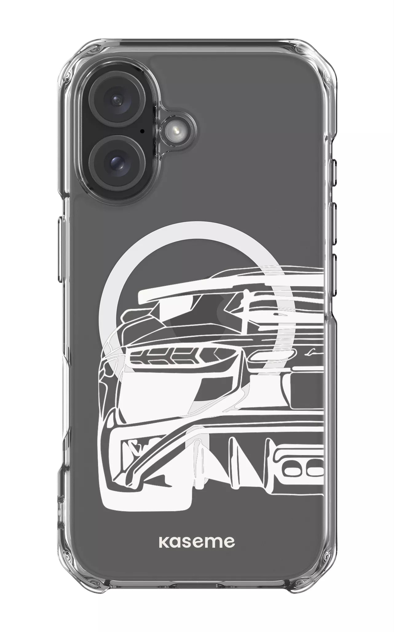 iPhone 16 Clear Case Magsafe Lambo Clear Case -