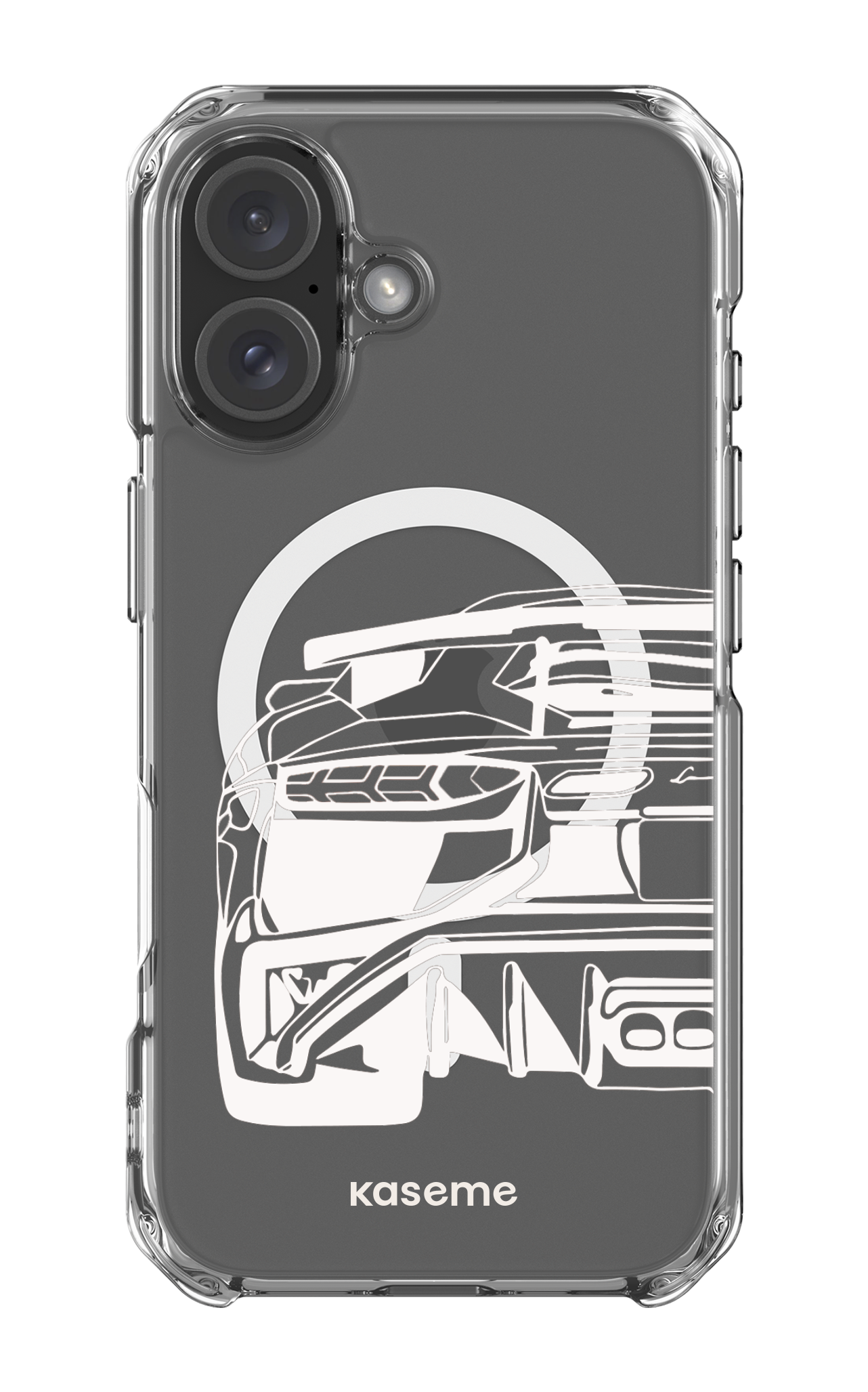 iPhone 16 Clear Case Magsafe Lambo clear case -