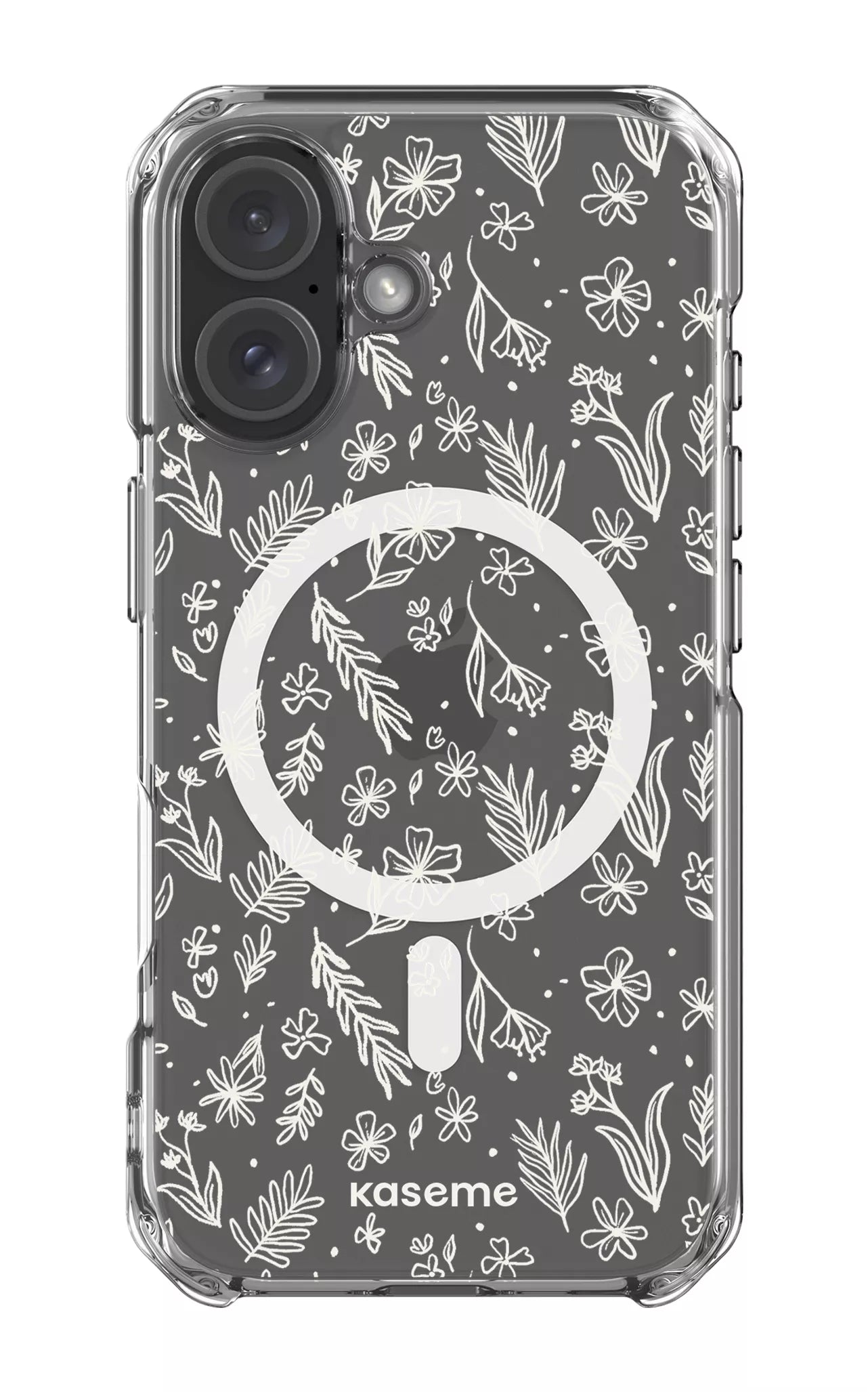 iPhone 16 Clear Case Magsafe Olive Branch Clear Case -