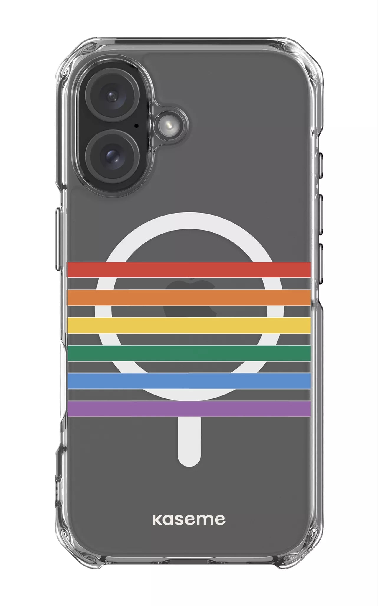 iPhone 16 Clear Case Magsafe Out and proud Clear Case -