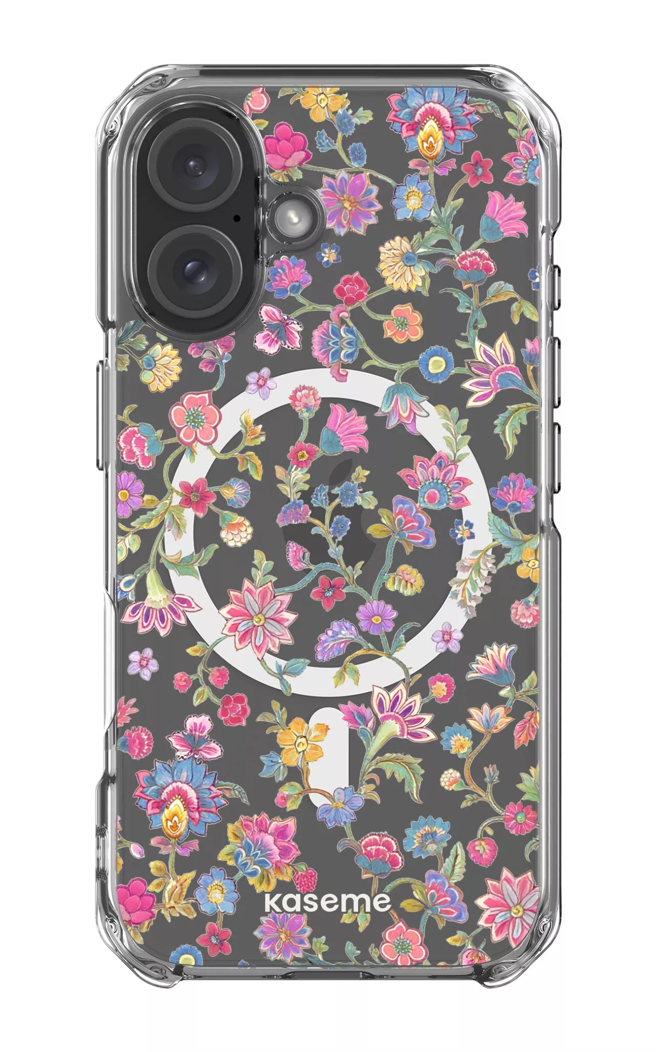 iPhone 16 Clear Case Magsafe Secret Garden Clear Case -