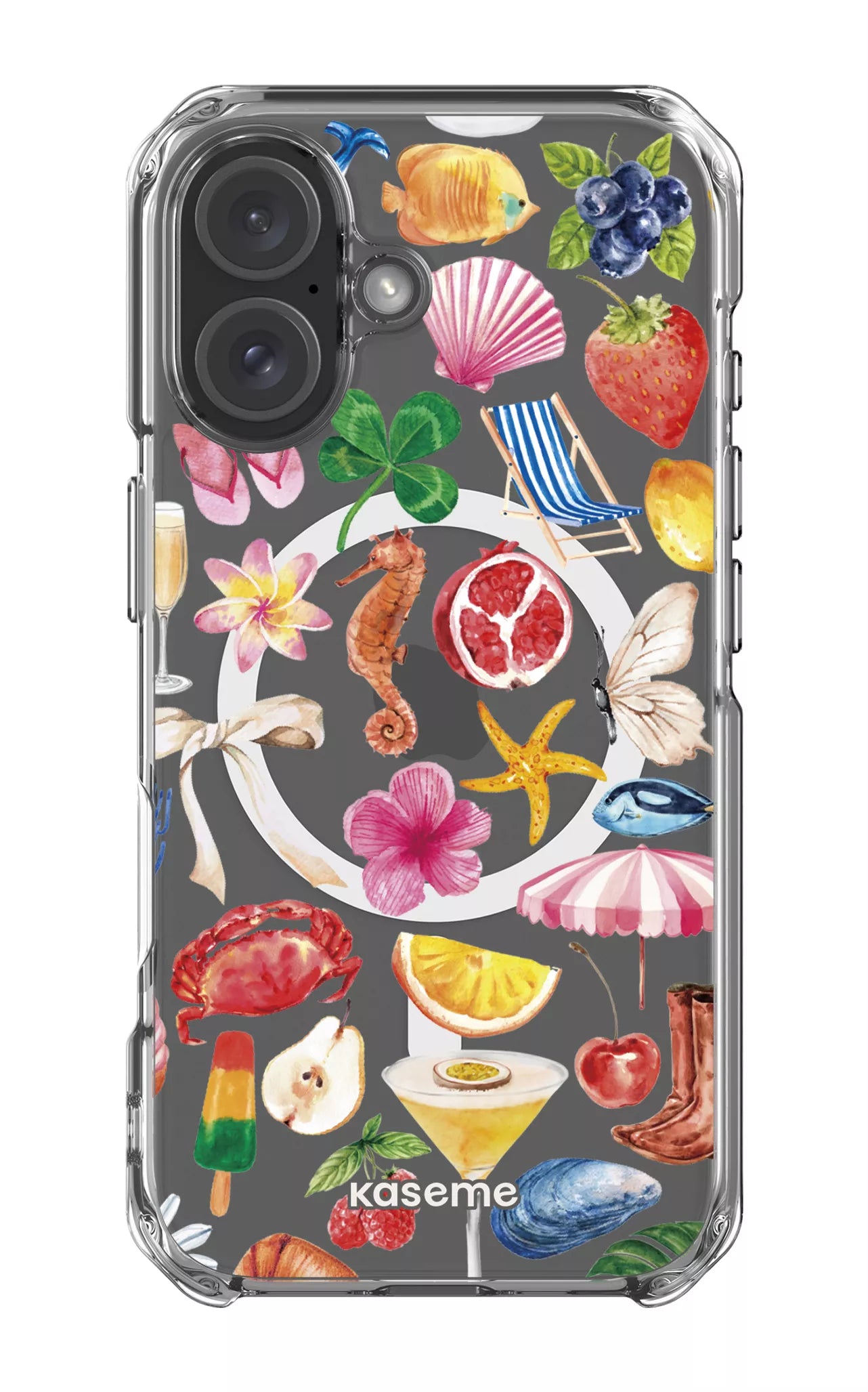 iPhone 16 Clear Case Magsafe St-Tropez Clear Case -