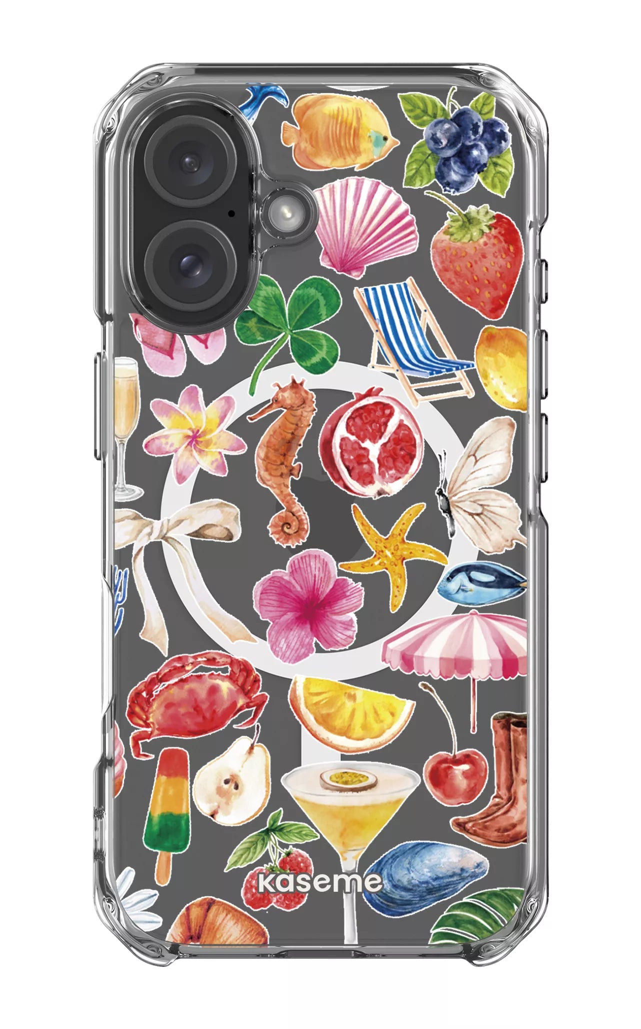 iPhone 16 Clear Case Magsafe St-Tropez Clear Case -