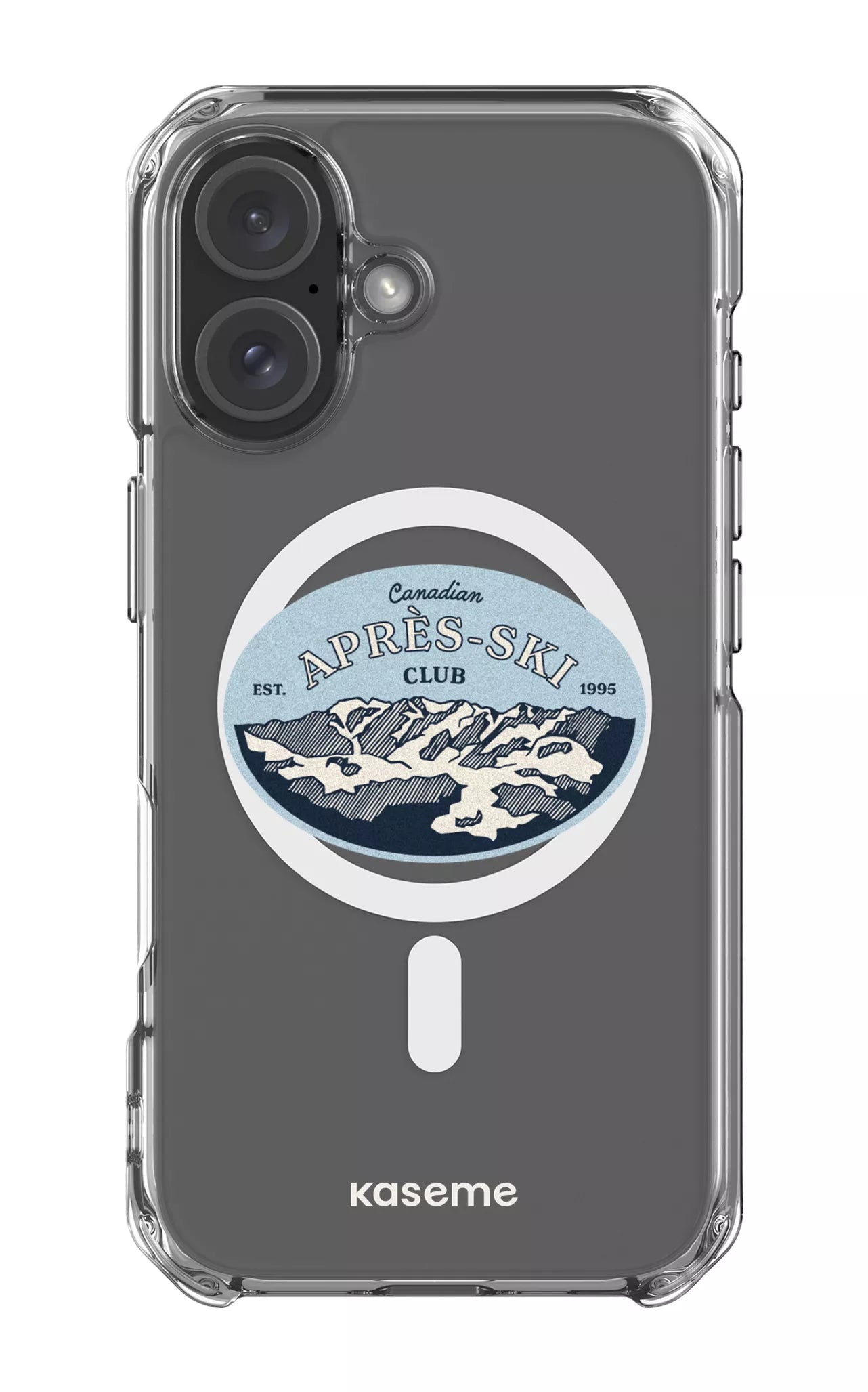 iPhone 16 Clear Case Magsafe Whistler Clear Case -