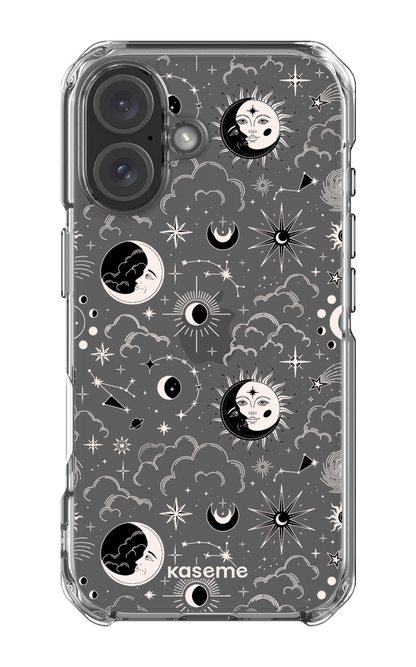 iPhone 16 Clear Case Milky Way Black Clear Case -