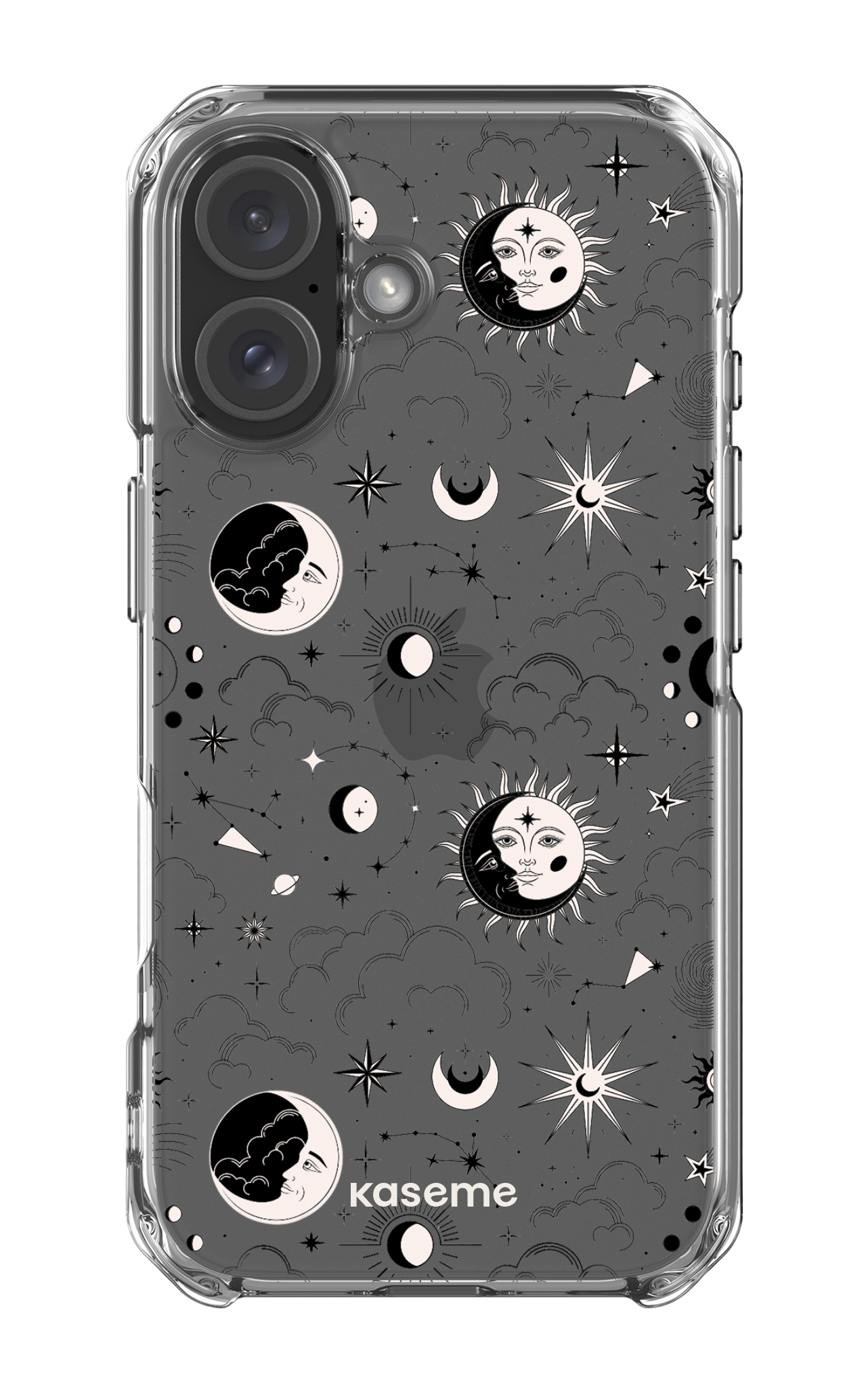 iPhone 16 Clear Case Milky Way White Clear Case -
