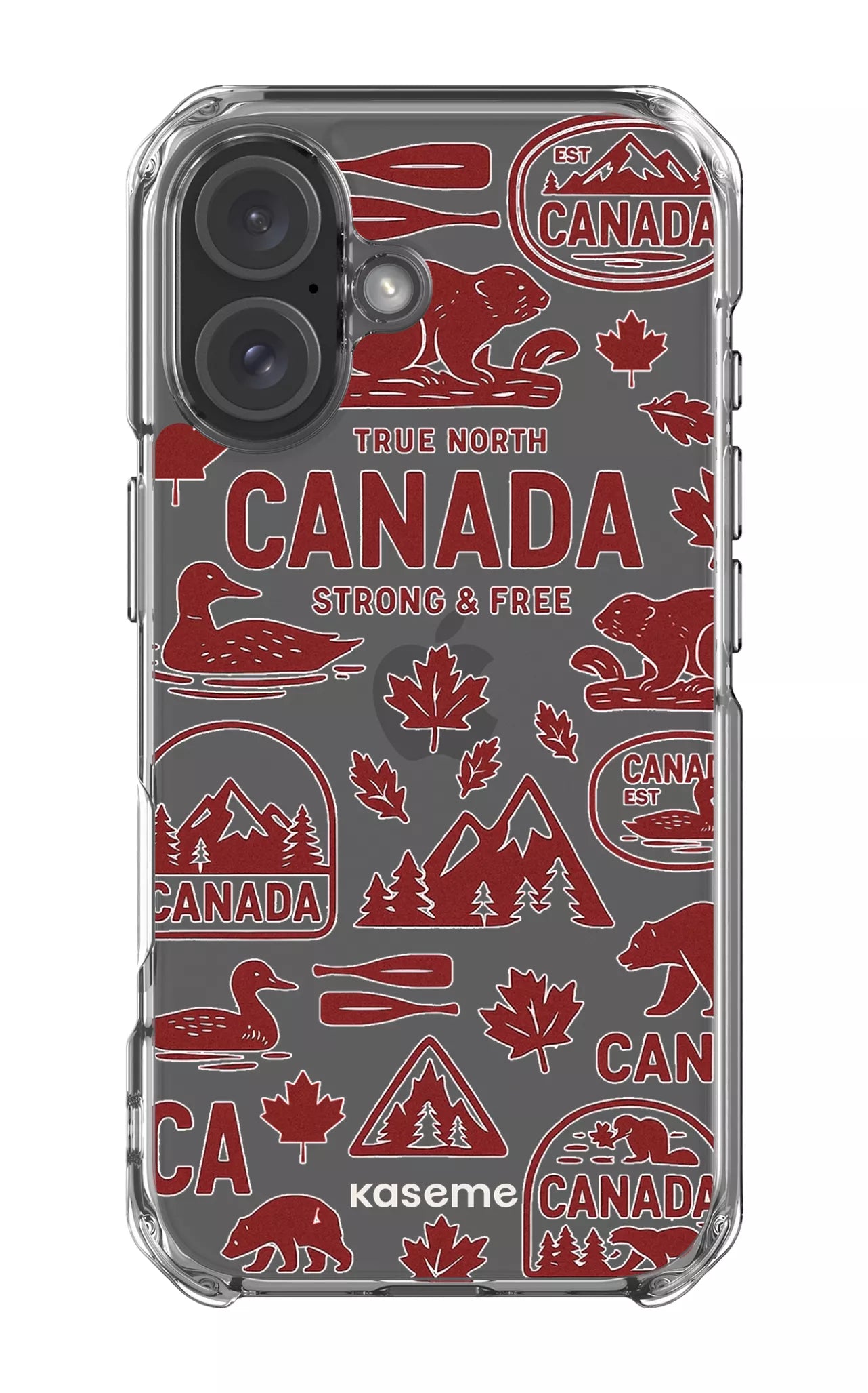 iPhone 16 Clear Case Oh Canada Clear Case -