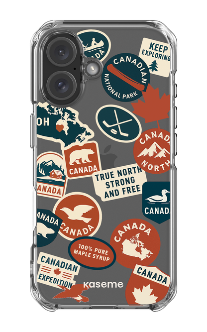 iPhone 16 Clear Case Oh Maple -