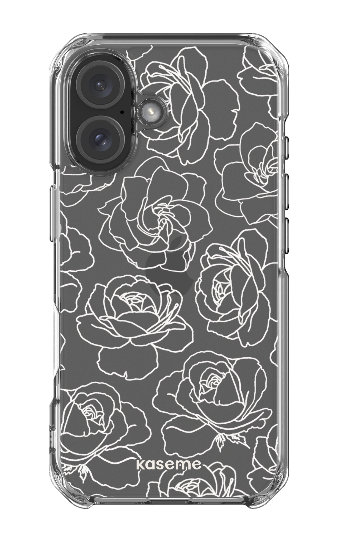 iPhone 16 Clear Case Polar Flowers Clear Case -