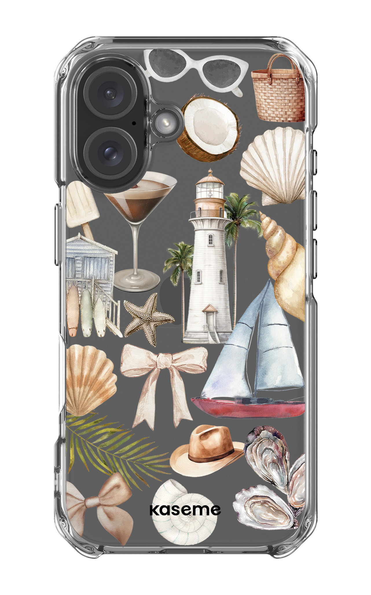 iPhone 16 Clear Case Riviera Clear Case -